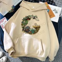 Studio Ghibli Totoro Hoodie Men Fashion Hoodies Hip Hop Hoodie Japanese Anime Sweatshirt Tracksuit Coats Size XS-4XL