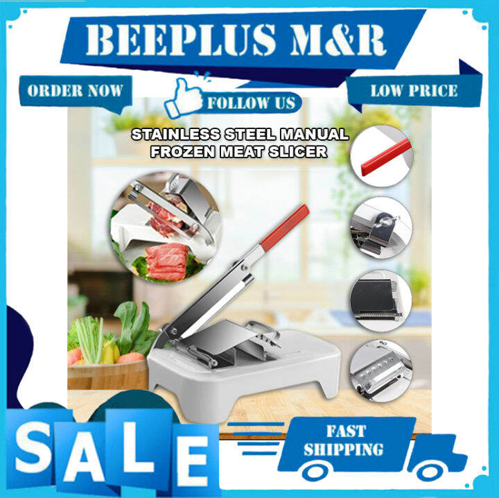 BMR Heavy Duty Manual Meat Slicer Manual Freeze Meat Slicer