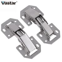 ✒ Cabinet Hinge 90 Degree No Drilling Hole Cupboard Door Hydraulic Hinges Soft Close With Screws Furniture Hardware