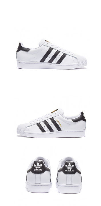 ส่วนลดโปรโมชั่น-adidas-clover-superstar-รองเท้าผ้าใบผู้ชายและผู้หญิง-รองเท้าลำลอง-รองเท้าวิ่ง