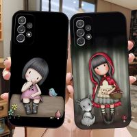 [2023ใหม่] เคสโทรศัพท์ญี่ปุ่น Santoro Gorjuss สำหรับ Samsung Galaxy S22 S20 S21 S9 S30 S10 S8 S7 S6 Pro Plus Edge ฝาครอบกันกระแทกเป็นพิเศษ