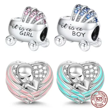 Pandora Moments Womens Sterling Silver Baby Bottle and Shoes Cubic  Zirconia Dangle Charm for Bracelet With Gift Box  Amazoncouk Fashion