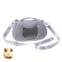 Small Pet Carrier Rabbit Cage Hamster Chinchilla Travel Warm Bags Guinea Pig Carry Pouch Bag Breathable Pet Cage Rat Leash