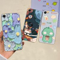 สำหรับ Vivo Y81 1808 1803 Y81i 1812เคสมือถือซิลิโคนนิ่มลายดอกไม้สำหรับมนุษย์อวกาศ TPU ฝาหลังสำหรับ VivoY81 Y 81 I เคส