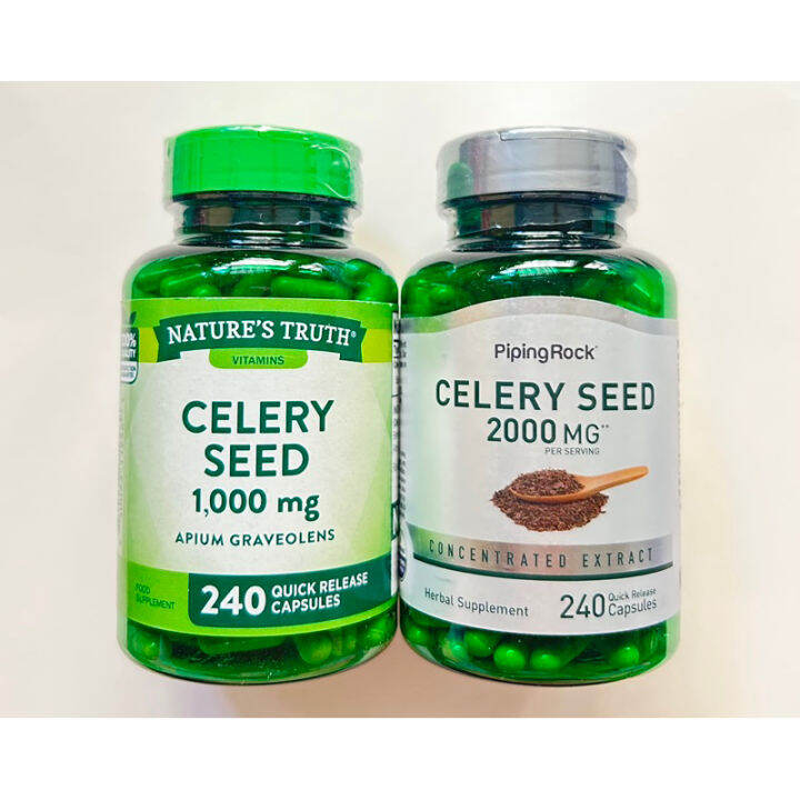 Celery Seed Concentrated Extract 240 capsules Lazada.co.th