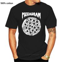 Luna Cult Pizzagram T Shirt Pentagram Star Occult Satanic Kill Gothic Emo Custom Printed Tee Shirt TT8L