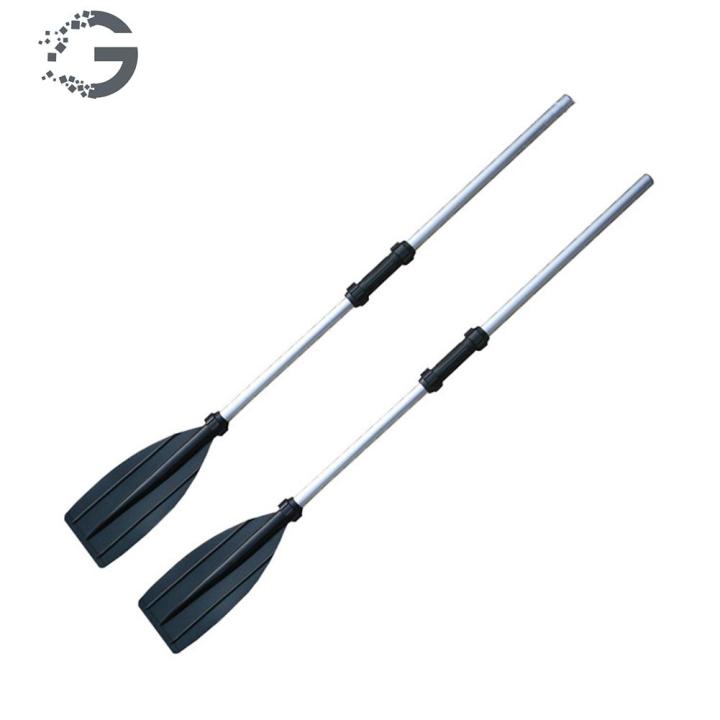 2pcs-ถอดออกได้เรือคายัคตกปลาเรือไม้พายล่องแพท่องเรือแคนู-oars-paddle