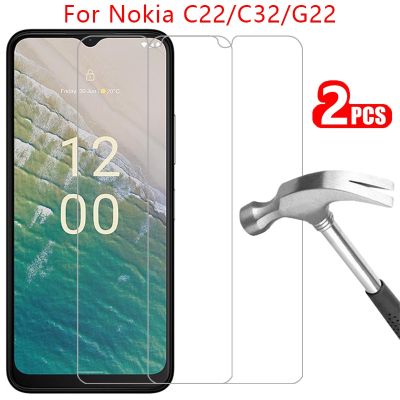 卐✠▦ tempered glass for nokia c22 c32 g22 protective glass screen protector on nokiac22 nokiac32 nokiag22 g c 22 32 22c 32c 22g film