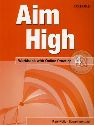 Bundanjai (หนังสือคู่มือเรียนสอบ) Aim High 4 Workbook Online Practice (P)