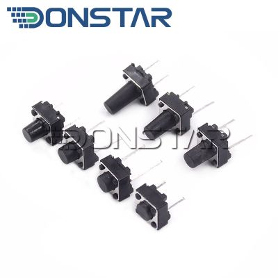 20pcs Middle 2pin 6x6x4.3/5/6/7/8/9/10 mm Switch Tactile Push Button Switches 6x6x4.3mm 6x6x5mm 6x6x6mm 6x6x7mm 6x6x8mm 6x6x9mm