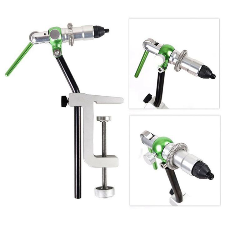 fly-tying-vise-tools-c-clamp-tying-vise-with-steel-hardened-jaws-rotating-hook-tools