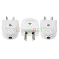 【HOT】 kgcwmw (Pack 3) AU, Zealand, 2 Flat Rotatable Pin DIY Rewireable Power Plug AC100-220V 10A