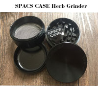 SPACE CASE Premium 63MM 4 Parts Aircraft Grade Alloy Spice Crusher Herb Grinder เครื่องบดสมุนไพร ที่บดสมุนไพร