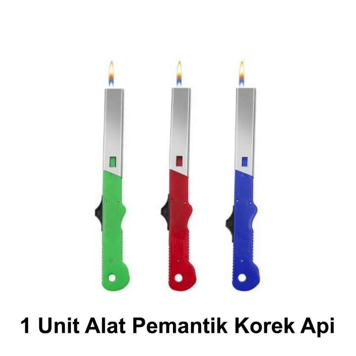 1 Unit Korek Api Kompor Panjang Batang Pemantik Pematik Warna Random ...