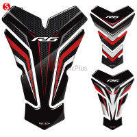 For Yamaha YZF 600 R6 YZFR6 Motorcycle Gas Fuel Oil Tank Pad Protector 3D Emblem Fish Bone Decal Sticker Case