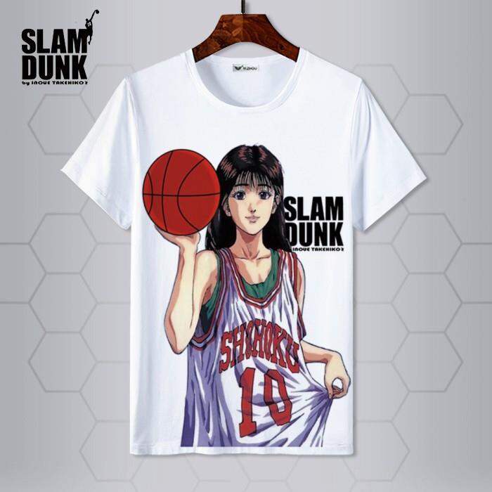 Slam Dunk Tshirt Sakuragi Flower Road Akagi Haruko Anime Basketball