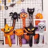 1pcs Halloween Balloons Hand Holding Sticks Globos Party Decor baby shower Supplies Balloons