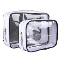 Transparent PVC Bags Travel Organizer Clear Makeup Bag Beautician Cosmetic Bag Beauty Case Toiletry Bag Make Up Bag