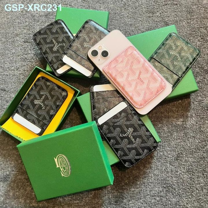 ✌❇☾ Goyard Gao Yade Remake Magsafe Goya Magnetic Card Holder 2023 New  Trendy Dog ​​Teeth Coin Purse | Lazada