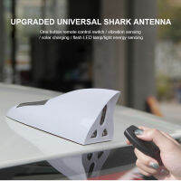 ไฟเตือนพลังงานแสงอาทิตย์รถยนต์ Universal Shark Fin Antenna Light LED Anti Collision Light การสร้างรถยนต์อุปกรณ์ตกแต่ง