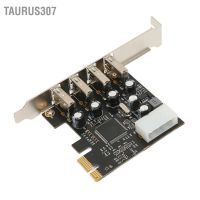 Taurus307 ฮับการ์ดต่อขยาย Pci E เป็น Usb2.0 4 พอร์ต รองรับปลั๊กร้อนภายใน สําหรับ Windows 10 8 7 Linux Os X