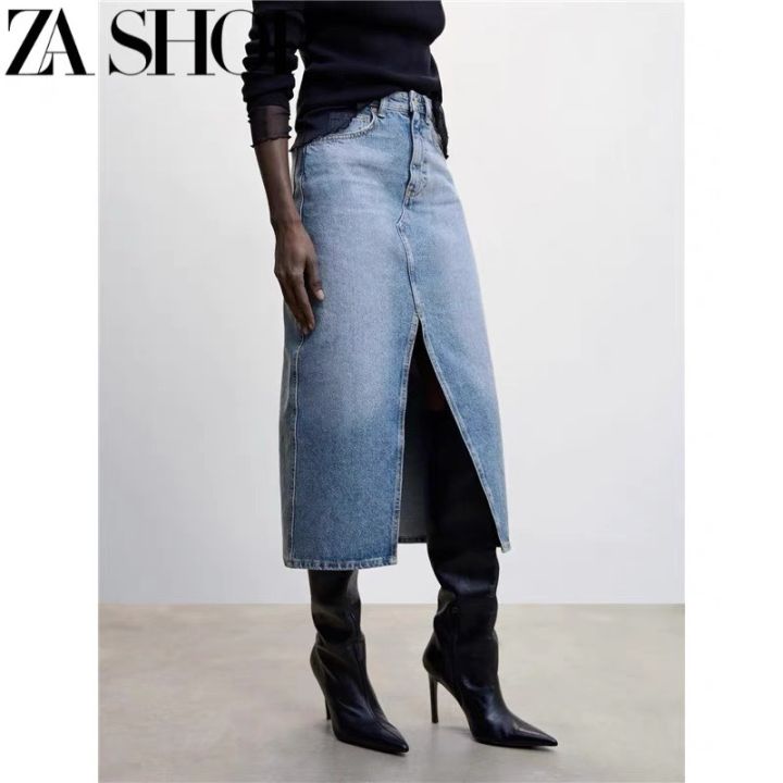 Chân váy da Zara ngầu xỉu luôn   Namishop  Hàng Nhật  Facebook