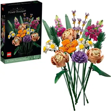 LEGO Flower Bouquet 10280; A Unique Flower Bouquet and Creative Project for  Adults (756 Pieces) 