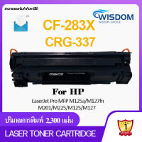 CF283X/283X/CF283/337 (BK) หมึกพิมพ์ สำหรับรุ่น Canon โทนเนอร์เลเซอร์ ใช้กับปริ้นเตอร์รุ่น For printer เครื่องปริ้น HP LaserJet Pro MFP M125a/M127fn/M201/M225/M125/M127/M125a/M225dw