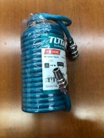 TOTAL ?? สายลม PU THT11051-3 สีเขียว ขนาด 5 x 8 มม. ยาว 5 เมตร แบบขดสปริง PU Coil Hose พร้อมคอปเปอร์ สายลม