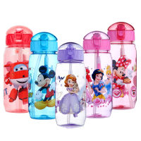 water bottle for kids children Disney  plastic stripe cartoon child water bottle Water bottle for Kids Girls Boys bottle Baby water bottle children water bottle student water bottle 迪士尼水杯 宝宝水杯 学生水杯 儿童水杯 便携水杯