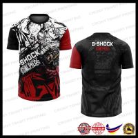 For-OnePiece X Gshock GA 110 Sublimation Tshirt Baju Jersey Sublimation Tshirt For-OnePiece ShortSleeve