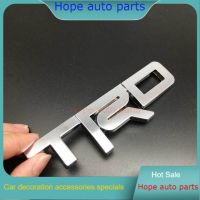 New upgrade Car Styling 3D Metal TRD Logo Car Rear Trunk Body Emblem Sticker For Toyota CROWN REIZ COROLLA Camry Decoration Accessories