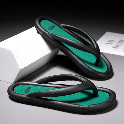 Flip-flops summer net red fashion outer wear couple slippers soft bottom non-slip flip flops sandals mens beach shoes