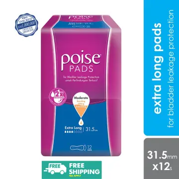 Poise Pads Extra Long