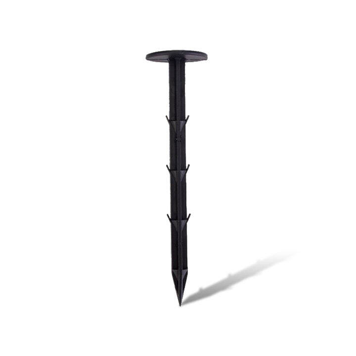 Plastic Ground Nail Garden Fix Stakes Reusable Weatherproof Backyard ...