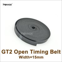 ความกว้างของเข็มขัดจับเวลา Gt2 = 15มม. พอดีกับรอก Gt2 Gt2-15ยาง2gt 15เข็มขัดจับเวลาปลายเปิดอุปกรณ์เสริมเครื่องพิมพ์3มิติคุณภาพสูง