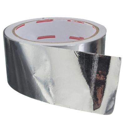 1pc Aluminium Foil Adhesive Sealing Tape Thermal Resist Duct Repairs Adhesive Tapes with High Temperature Resistance 5cmx17m Adhesives  Tape