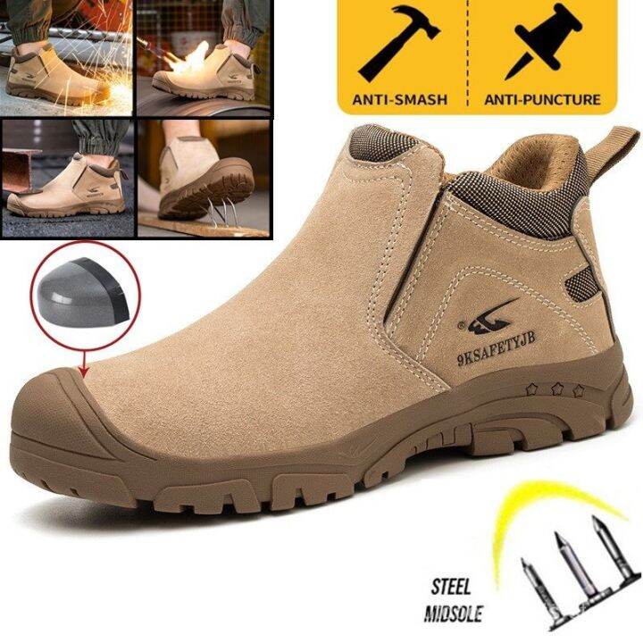 UltraLight Safety Shoes Men/Women LowCut Safety Boots Steel Toe Work