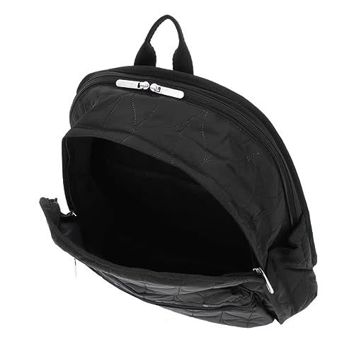 lesportsac-กระเป๋าเป้สะพายหลังสำหรับเดินทางกระเป๋าเป้-กระเป๋าเป้สะพายหลังสีดำถัก3747ใบ