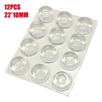 【CW】 Cabinet Silicone Protector Transparent Adhesive Door Stopper Rubber Damping