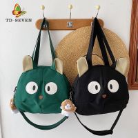 ☈ Cartoon Print Shoulder Bag Cat Canvas Cute Cat Shoulder Bag - Women Cute Canvas Bag - Aliexpress