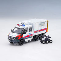 TINY 164 Hong Kong Benz Volkswagen Toyota Iveco รถตำรวจล้อแม็ก Diecast ขนาดเล็กรถ Model