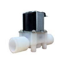 1/2 Plastic Solenoid Valve 12V 24V 220V NC Type Magnetic Washing Machine Dispenser Drinking Water Pneumatic Pressure Controller