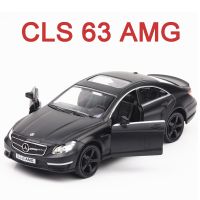 1:36 CLS 63 AMG Diecasts รถโลหะผสมรถของเล่นโมเดลรถสปอร์ตคลาสสิกดึงกลับของเล่นคอลเลกชันรถยนต์สำหรับของขวัญสำหรับเด็ก