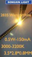 【❖New Hot❖】 ganfengsu3936969 ไดโอดเปล่งแสงโคมไฟลูกปัดแสงไฟแอลอีดีสีขาว Led 0.5W 50-55lm 2800-3200K สำหรับใช้ในงาน2835