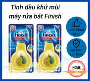 Tinh dầu treo khử mùi máy rửa bát Finish hương Chanh 4ml. Khử mùi