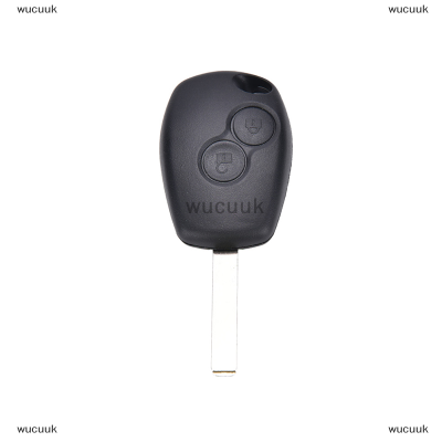 wucuuk 2ปุ่ม FOB SHELL REMOTE Key Case Blade สำหรับ Renault mous CLIO 3 twingo kangoo