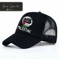 COD tjjs079 Palestine Snapback Hat Motif Logo / Fashion Accessories Baseball Caps Palestine Black Hats Snapback Topi PALESTINE logo motif/ aksesoris fashion topi baseball jaring caps hat Palestina hitam