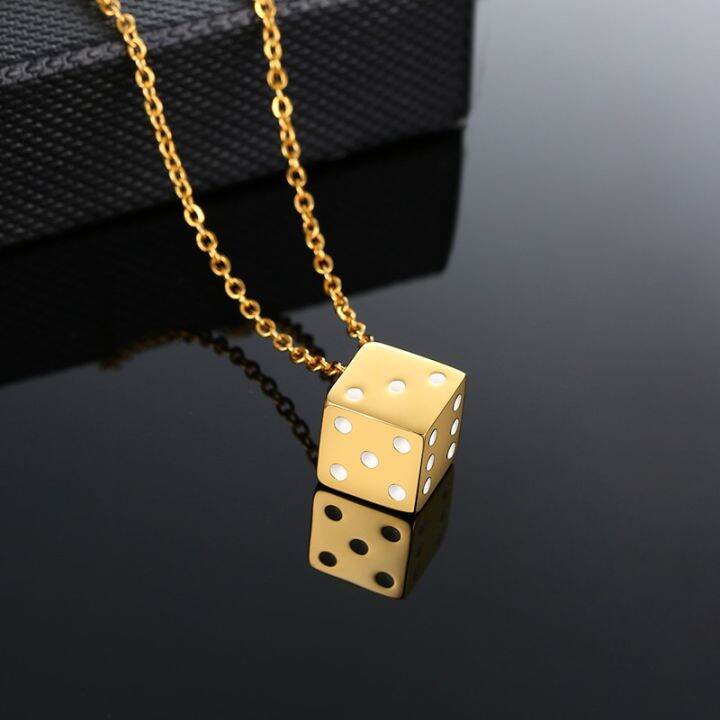 cw-vnox-mens-cool-cube-dice-style-necklaces-stainless-steel-male-lucky-gifts-for-him-jewelry