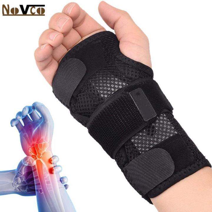 Novco 1 PCS Wrist Splints - Wrist Hand Support Brace for Carpal Tunnel ...